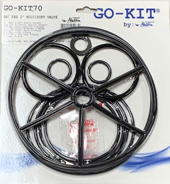 GO-KIT70 - Valve Seal Kit for Pentair 2-Inch Multiport Valves SM20