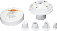 Pentair Complete Insider Wall Inlet Fitting for Concrete Pools & Spas, 1-1/2 Inch Slip, White