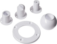 Pentair Inlet Eyeball Replacement Kit White 08428-0001 for Pool & Spa Inlets