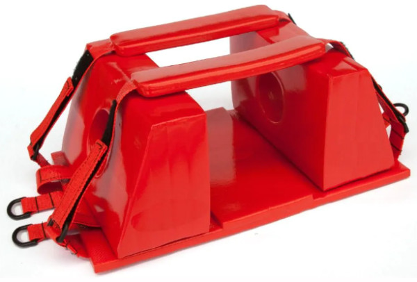 Kemp USA Head Immobilizer Set for Spineboards - RED 10-001-RED