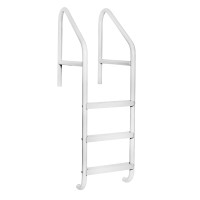 Saftron Commercial Cross Braced Ladder CBL White