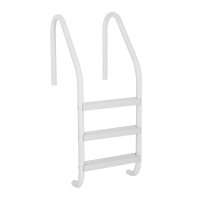 Saftron In-Ground Pool Ladder White P-324