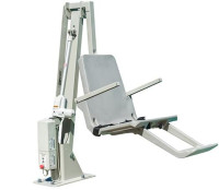 SR Smith multiLift2 ADA Flange Mounted Pool Lift Gray Mist 580-0000