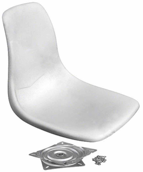 SR Smith Lifeguard Seat Replacement with Swivel White 13-111