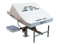 SR Smith Safety Cover & Lock for Velocity Starting Block with Track-Start Wedge BLCVR-VELO-WHT-L