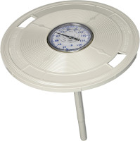 Pentair L4W White Skimmer Lid with Thermometer- American Round Lid