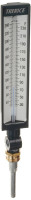 Adjustable Angle Industrial Thermometer, 9" case, 3.5" Aluminum stem, 30-240˚F, BX9140307