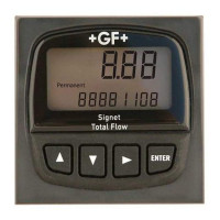 GF Signet 3-8150-1P Battery Powered Flow Meter Totalizer