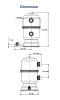 Waterco MultiCyclone 70XL Dimensions