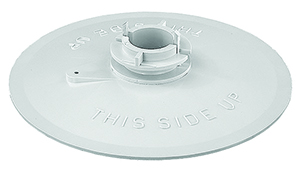 Pentair 506161 Vacuum Plate for Bermuda Pool & Spa Skimmers, White